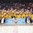COLOGNE, GERMANY - MAY 21: Sweden players and staff celebrate after a 2-1 shoot-out win over Canada in the gold medal game at the 2017 IIHF Ice Hockey World Championship. (Photo by Andre Ringuette/HHOF-IIHF Images)

